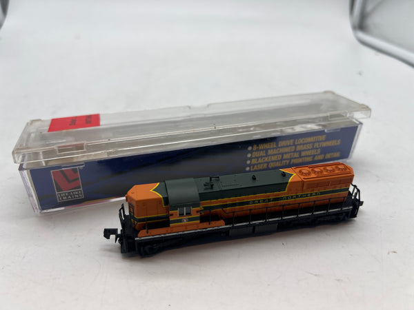 Life-Like 7763 EMD SD-7 Great Northern Loco 566 N SCALE Used Excellent