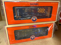 Lionel LCCA 6-52491 PS-2 hopper 2-car pack, Susquehanna & Ontario Northland O SCALE NEW