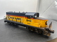 Lionel 6-8463 Chessie System B&O GP-20 Diesel Locomotive O SCALE Used Excellent No Box