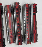 Rivarossi Set of 5 Chicago Alton Passenger Cars HO SCALE  Used Excellent No Box