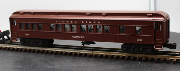 lionel 6-19076 Lionel 6043577 Lionel Lines Caruso Passenger Car 2624 O SCALE Used Excellent