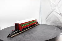 MTH Rugged Rails 33-6247 Christmas O-27 Madison Coach Car - Christmas O SCALE Like New