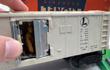 Lionel Postwar 3462 Operating Milk Car & platform O SCALE Used Excellent Damaged Box as is final sale
