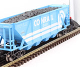 Menards 279-5287 BOSTON & MAINE 4-Bay Coal Hopper Mainline #5586 O Scale Like New