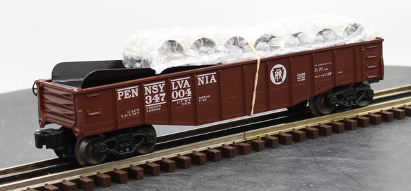 Lionel 6-19485 Pennsylvania O27 Gondola (Culvert) #6342 O SCALE Used