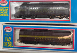 Model Power 721,731,751 Pennsylvania PRR Baldwin Sharknose Diesel Power & Dummy; Dummy FA2 HO SCALE Like New