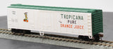Bachmann 17947 50' STEEL REEFER - TROPICANA - WHT & GRN HO SCALE NEW