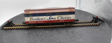 Atlas 6704-2 Borden's Fine Cheese 40' Woodside Refrigerator Car O Scale WEATHERED AS IS Used Excellent