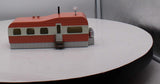 MTH Railking 30-90109 Salmon & White Stainless Mobile Home O SCALE Used Excellent