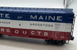 Lionel 6-83528 Bangor & Aroostook State of Maine PS-1 Sound Boxcar O scale Used Excellent