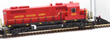 MTH Railking 30-20092-1 United States Army GP-20 Diesel Engine With Proto-Sound 3.0 O SCALE Like New