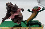 Pride Lines Disney Fantasia dancing hippo ballerina and Gator Car 1990s  Used Excellent No Box