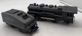 MARX TRAIN 666 1666 Locomotive and tender gray santa fe O SCALE Used Excellent No Boxas is
