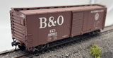 Walthers 932-3509 Baltimore & Ohio 40' AAR Steel Box w/Dreadnaught Ends HO Scale Like New