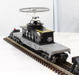 MTH Railking 30-7658 MTH Transport Flat Car w/Operating Helicopter O SCALE Like New