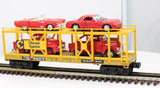 MTH Railking 30-76093 Chessie Auto Carrier Flat Car O SCALE Like New
