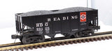 MTH Premier 20-97292 Reading 2-Bay Fish Belly Hopper Car With Coal Load O SCALE Like New