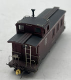 Blackstone Models b340955w Denver Rio Grande Western D&RGW long caboose weathered w/ moffat tunnel herald HOn3 Scale Used Excellent
