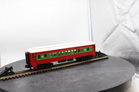 MTH Rugged Rails 33-6247 Christmas O-27 Madison Coach Car - Christmas O SCALE Like New