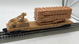 K-Line K691-8029 O Operation Iraqi Freedom Flatcar w/ Patriot Missile Battery O SCALE Like New