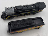 Lionel 6-8003 CHESSIE 2-8-4 Berkshire Steam Locomotive & Tender #8003 O Scale Used Excellent Damaged Box