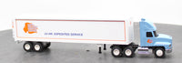 Penjoy 25904 Lions Delivery Service Limited Tractor Trailer 1/64 SCALE Like New