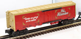 Lionel 6-9856 UNION REFRIGERATOR TRANSIT Old Milwaukee Beer Billboard Reefer Car O Scale Used