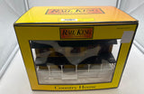 MTH Railking 30-9015 Farm Country House yellow red shutters O SCALE Used Excellent