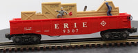 Lionel 6-9307 Erie Animated Cop & Hobo Gondola 9307 O SCALE Used Excellent