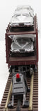 MTH Railking 30-76064 Pennsylvania Auto Carrier Flat Car W/4 63 Corvettes O SCALE Like New