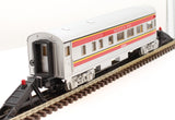 MTH 30-6103S-3 Santa Fe Streamlined Observation Car O SCALE Like New Damaged Box