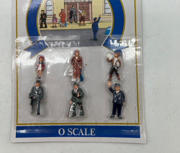 Model Power 6055 O Standing Passenger Figures O SCALE NEW