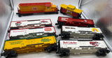 Lionel 6-8160set BURGER KING GP-20 Diesel Locomotive with 7 Fast Food Cars 1980s Train Set O SCALE Used Excellent No Box