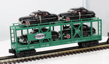 MTH Railking 30-7682 New York Central Auto Carrier Flat Car #MDAX 325 W/ERTL 49 Mercurys O SCALE Like New