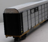 MTH Premier 20-95340 Norfolk & Western Premier Corrugated Auto Carrier CTTX With O SCALE Used Excellent as is detail piece