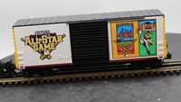 MTH 30-74352 MLB - Pittsburgh All-Star Game 40' High Cube Box Car O Scale Like New