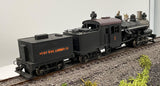 AHM Rivarossi 5169-03 West Side Lumber 3 Truck Heisler Locomotive HO Scale WEATHERED AS IS Used Excellent Damaged Box