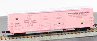 athearn ATH91287 50' Cancer Awareness Box Car HO SCALE Like New