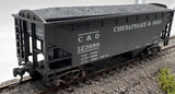 Walthers 932-2952 CHESAPEAKE & OHIO 36' Offset Hopper W/Removable Load # HO Scale Like New