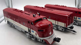 MTH Railking 30-20077-1 Texas Special F-3 ABA Diesel Engine Set with Proto-Sound 3.0 O SCALE Like New
