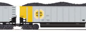 MTH Premier 20-92080f Northern Indiana Public Service Coalporter Hopper Car Road #2532 O SCALE NEW