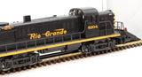 Lionel 6-18845 DENVER & RIO GRANDE WESTERN RS-3 Diesel Locomotive Mainline #5204 O Scale Used Damaged Box