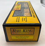 MTH Rail King RK-7109L Chicago Northwestern Stock Car O SCALE Like New