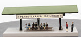 MTH Railking 30-9152 Operating Station Platform - Pennsylvania O SCALE Like New