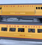 MTH 30-1584p Union Pacific UP Streamlined passenger car set (4 cars) O SCALE Like New