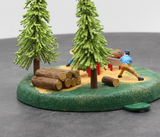 Lionel 6-14145 Operating Lumberjacks O SCALE NEW