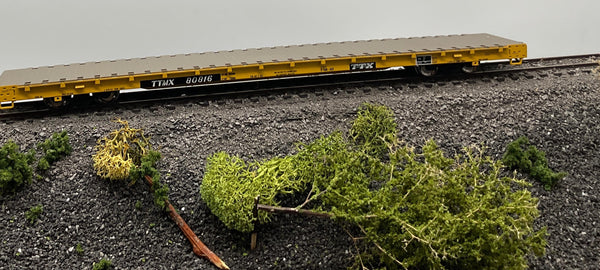 Atlas HO Scale Flatcar TTMX80816 Used Excellent Damaged Box