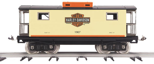 MTH Tinplate 10-2194 Harley-Davidson 200 Series Std. Gauge Caboose No. 1907 STD SCALE Like New