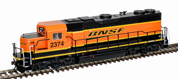 Atlas 10004554 BNSF "H4" GP38-2 TRAINMAN SILVER #2374 HO Scale limited  NEW