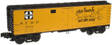 Atlas 1002305-1 SANTA FE Refrigerator Car Industrial Rail O Scale Like New